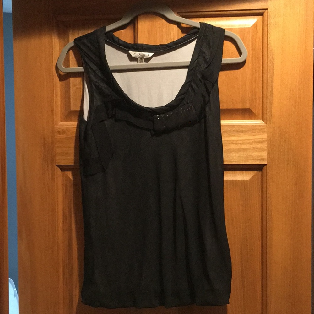 CAbi jewel tee style 155 black top